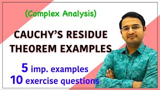 Cauchys Residue Theorem Examples Complex Analysis [upl. by Enilecram173]