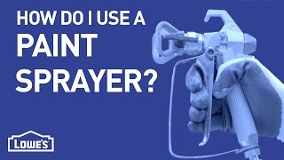 How Do I Use a Paint Sprayer  DIY Basics [upl. by Hgieleak]