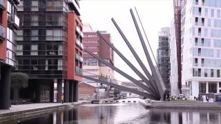 Timelapse Fan Bridge Merchant Square Paddington [upl. by Niatirb82]