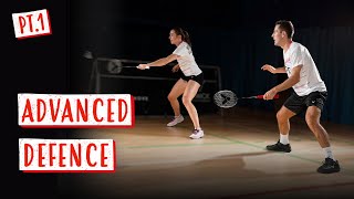 Where To Stand When Defending In Badminton  Doubles Defence PART 1 [upl. by Riada]