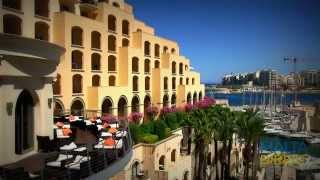 Hilton Malta Hotel  St Julians Malta [upl. by Ahsataj67]