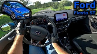 2021 Ford Fiesta ST  POV test drive  DrivingCars [upl. by Jemma310]