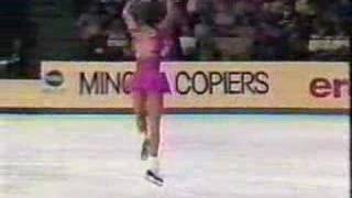 Katarina Witt  1984 World Championships Long Program [upl. by Holladay112]