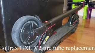 GoTrax GXL V2 Complete tire tube replacement [upl. by Laurianne]