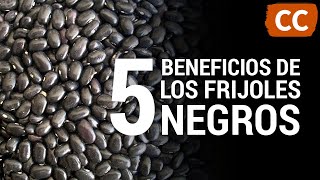 5 Beneficios de los Frijoles Negros  Ciencia de la Comida [upl. by Kendy287]