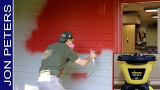 How to Use Wagner Control Pro 130 Airless Paint Sprayer [upl. by Aiz674]