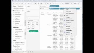 How to Display Subtotals for Only Some Dimensions in Tableau [upl. by Ennaeirb]