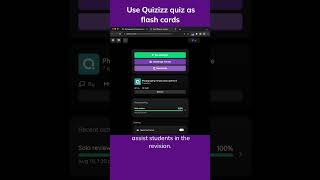 Use Quizizz quiz as flash cards Quizizz [upl. by Amend]