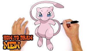 How to Draw Pokemon  Mew [upl. by Vaclav382]