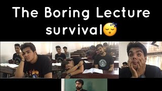 The Boring lecture Survival [upl. by Aubin]