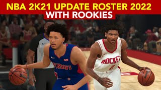 NBA 2K21 PC UPDATE 2K22 ROSTER WITH ROOKIES TAGALOG TUTORIAL NBA2K21PCUPDATE NBA2K21 [upl. by Anitirhc879]