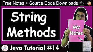 Java Tutorial String Methods in Java [upl. by Kalindi173]