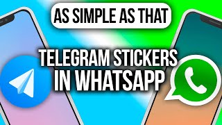 How to add Telegram stickers to WhatsApp [upl. by Leesen]