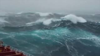 SHIPS IN STORM  SHOCKING COMPILATION [upl. by Enicar]