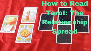 Tarot Reading Minilesson  The Relationship Spread [upl. by Ellwood]