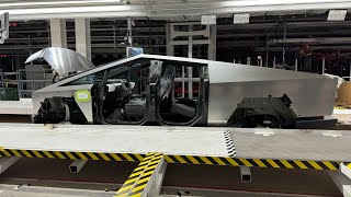 Tesla Cybertruck Manufacturing Tour [upl. by Elston72]