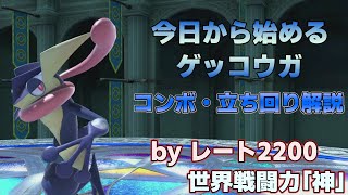 これで勝てる⁉レート2200によるゲッコウガ解説【スマブラSP】 [upl. by Bohman]