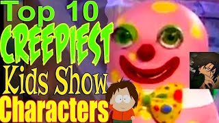 Top 10 Creepiest Kids Characters Ft blameitonjorge [upl. by Meek499]