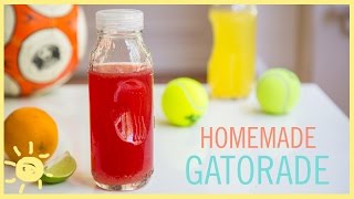 EAT  Homemade Gatorade [upl. by Anyk695]