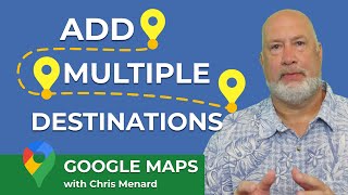 Google Map  Add Multiple Destinations [upl. by Onig]