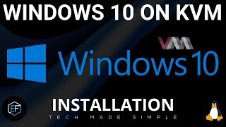 Windows 10 on KVM [upl. by Newton]