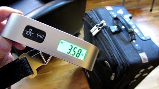 Travel Digital Luggage Scale  Etekcity  Camry  Accuoz [upl. by Nihcas]