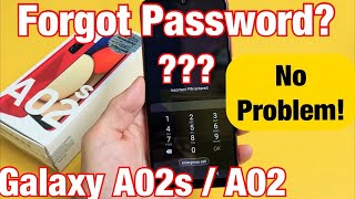 Galaxy A02s  A02 Forgot Password Cant Factory Reset WATCH THIS [upl. by Mcintosh]