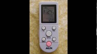 air conditioner remote  SOUND EFFECT [upl. by Surazal907]