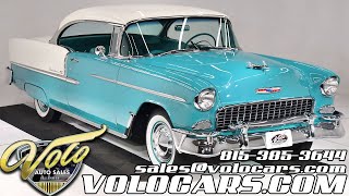 1955 Chevrolet Bel Air for sale at Volo Auto Museum V19522 [upl. by Urina]