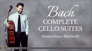 Bach  Complete Cello Suites Massimiliano Martinelli [upl. by Molton]