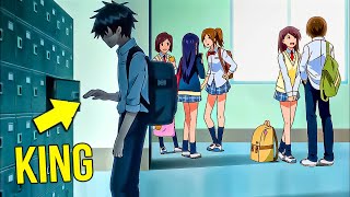 Loser Dated A Goddess And Gives Him A King Power But Hides It At School To Be Ordinary  Anime Recap [upl. by Eeslek957]