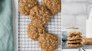 Peanut Butter NoBake Cookies [upl. by Elpmet]