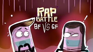 RAP BATTLE BF VS GF Pinoy animation Raronesc [upl. by Ignatz660]