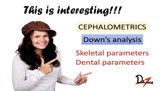 Cephalometric analysis II  ORTHODONTICS [upl. by Dahaf313]