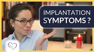 Implantation symptoms amp early pregnancy signs [upl. by Huskey]