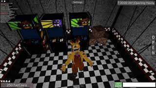 William afton death FNAF archived nights roblox [upl. by Colbert435]