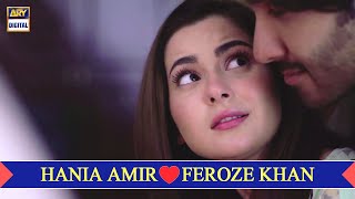 Husband amp Wife Best Moments  Feroze Khan  Hania Amir  Ishqiya [upl. by Eilrebma621]