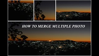 How to merge multiple Photo on Photoshop Cc Ps Tutorial [upl. by Attela]