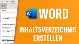 📄 Word Inhaltsverzeichnis erstellen die beste Methode [upl. by Damal]