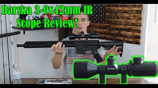 Barska 39x42mm Rifle Scope Full Review [upl. by Hodgkinson]