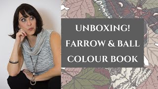 Farrow amp Ball Paint Book Unboxing [upl. by Lenard420]