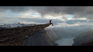 Trolltunga Epic droneshots Norway 4K [upl. by Archer317]