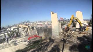 6th Street Viaduct Demolition 40 hour Time Lapse [upl. by Lucey499]