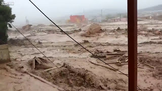 Más impactante registro del aluvión en El Salado III Región Chile 25 de marzo de 2015 [upl. by Anagrom302]