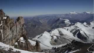 Climb of Aconcagua 360°  16 days in 5 minutes [upl. by Anomar272]