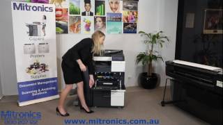 How to Replace Toner on a Konica Minolta Bizhub C287 C227 help from Mitronics [upl. by Robet]