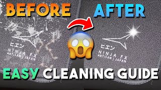 How To Clean An Artisan Mousepad EASIEST METHOD works on all cloth mousepads [upl. by Krisha604]