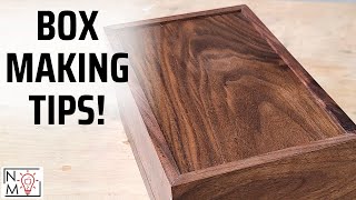 How to Make Simple Box Bottoms  Wood Box Making [upl. by Semele321]