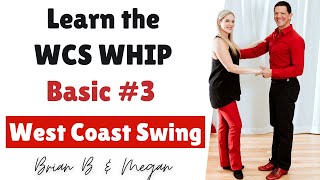 West Coast Swing Basic Whip [upl. by Ninazan614]