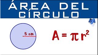 Área del Círculo [upl. by Eidissac]